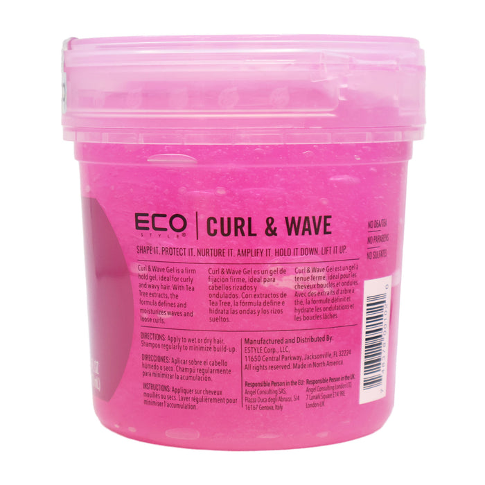 Eco Styler Curl Wave Styling Gel Pink, 16 Oz