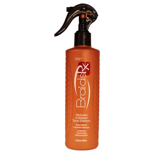 True Braids Rx Medicated In Between Spray Shampoo 8 Oz.