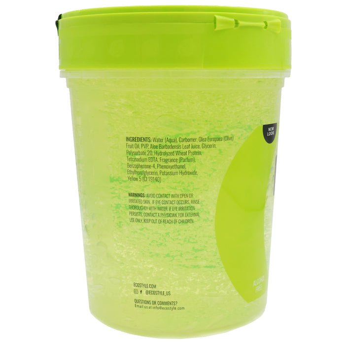 Eco Styling Gel Olive Oil, Green, 32 Oz.