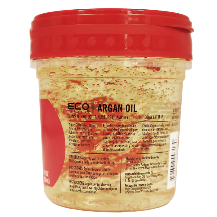 Eco Styling Gel Argan Oil 8 Oz.