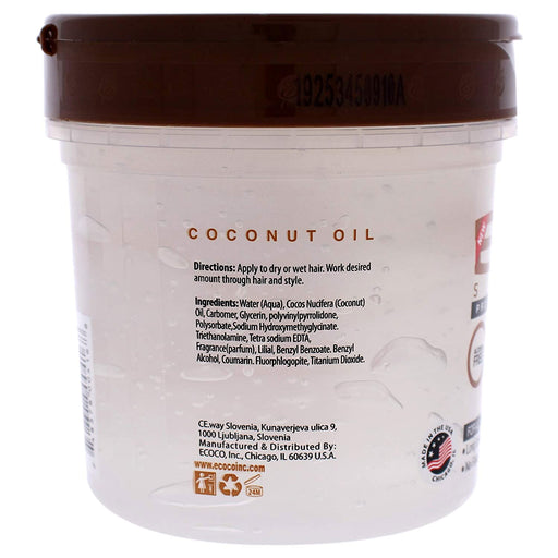 Eco Styling Gel Coconut Brown, 16 Oz.