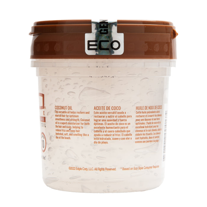 Eco Styling Gel Coconut Brown, 8 Oz.