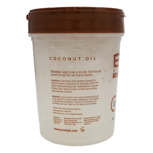 Eco Styling Hair Gel Coconut, 32 Oz.