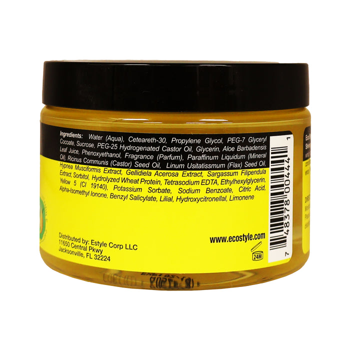 Eco Black Castor and Flaxseed Oil 48 Edge Control Gel 11 Oz.