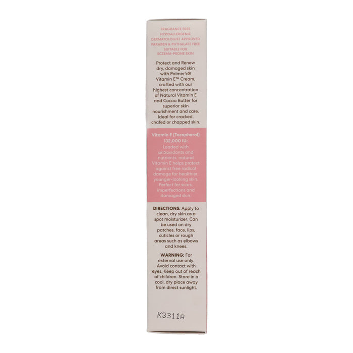Palmer's Natural Vitamin E Concentrated Cream, 2.1 Oz.