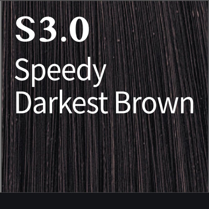 Elabore Hush Speed Color S3.0, Speedy Darkest Brown, 2.82 Oz.