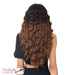 100% Synthetic Hair Wig With Deep Center Part At The Edge,FF AUBURN BROWN