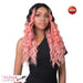 100% Synthetic Hair Wig With Deep Center Part At The Edge,FF CORAL PINK