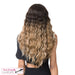 100% Synthetic Hair Wig With Deep Center Part At The Edge,FF CREAMY LATTE