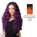 100% Synthetic Hair Wig With Deep Center Part At The Edge,TTP4/ORANGE/COPPER