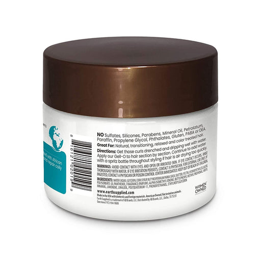 Earth Supplied Creamy Defining Gell-O With Shea Butter, 12 Oz.