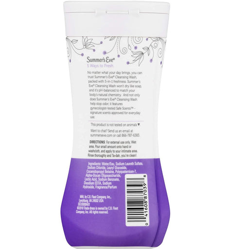 Summer's Eve [Delicate Blossom Cleansing Wash for sensitive skin] 5 in 1 9 Oz