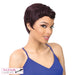 100% Synthetic Hair Iron Friendly Wig Eve,Burgundy black
