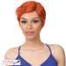 100% Synthetic Hair Iron Friendly Wig Eve,Copper orange