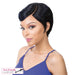 100% Synthetic Hair Iron Friendly Wig Eve,TTH1B/BLUE BLACK