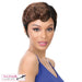 100% Synthetic Hair Iron Friendly Wig Eve,TTH1B/CHOCOCHIP