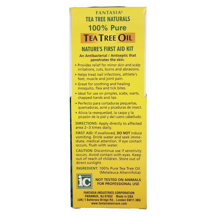 Fantasia Pure Tea Tree Oil, 1 Oz.