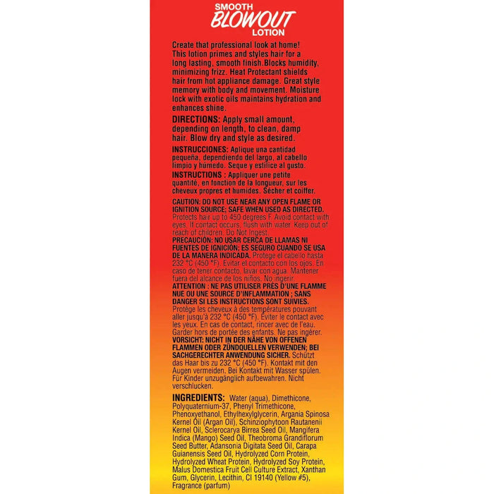 Fantasia Heat Protector Smooth Blowout Lotion, 5 Oz