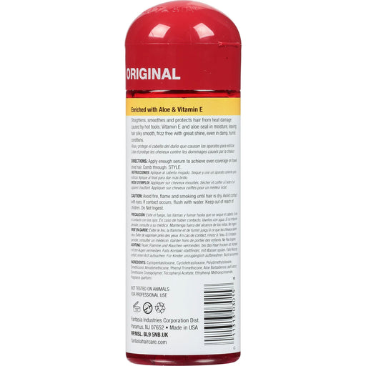 Fantasia IC Hair Polisher Heat Protector Straightening Serum, 6 Oz