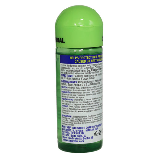 Fantasia Hair Polisher Olive Moisturizing Shine Serum, 2 Oz.
