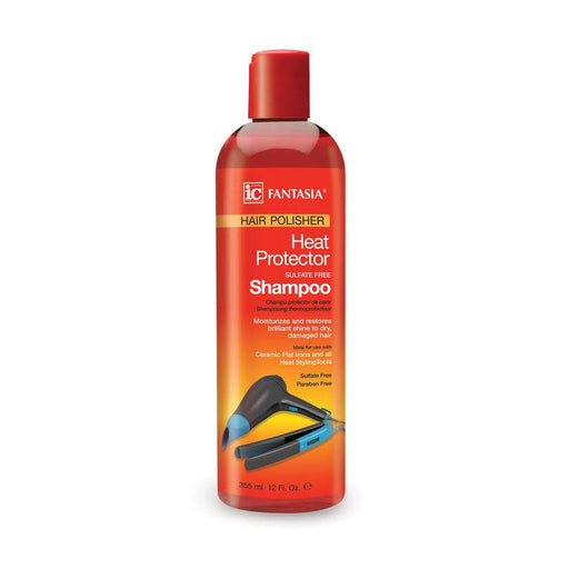 Fantasia IC Hair Polisher Heat Protector Shampoo, 12 Oz