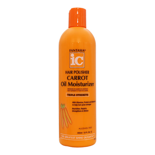 Fantasia IC Hair Polisher Carrot Oil Moisturizer, 12 Oz.