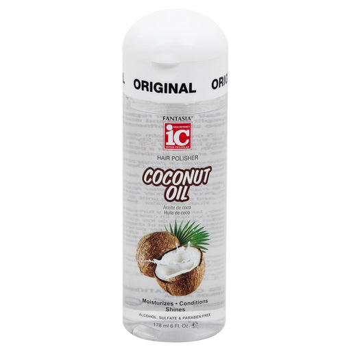 Fantasia IC Hair Polisher Coconut Oil, 6 Oz
