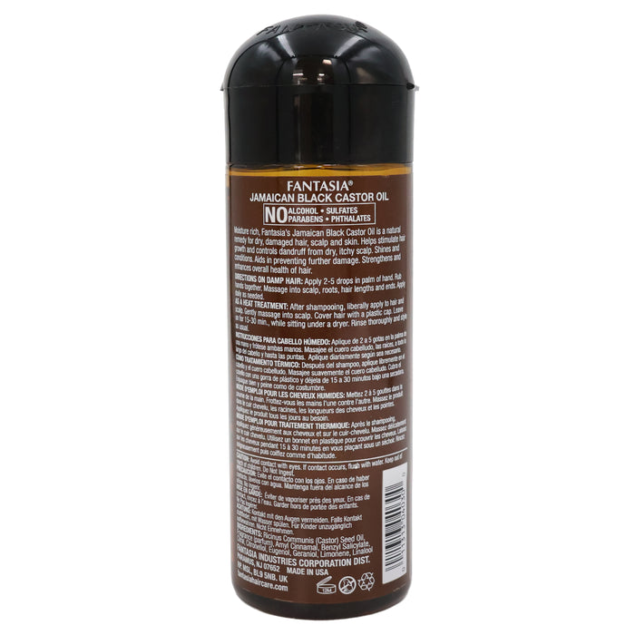 Fantasia IC Jamaican Black Castor Oil, 6 Oz.