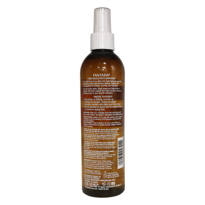 Fantasia Liquid Mousse Firm Hold Spritz Hair Spray, 10 Oz.
