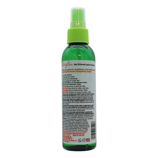Fantasia IC Brazilian Hair Oil Keratin Spray Treatment, 6 Oz.