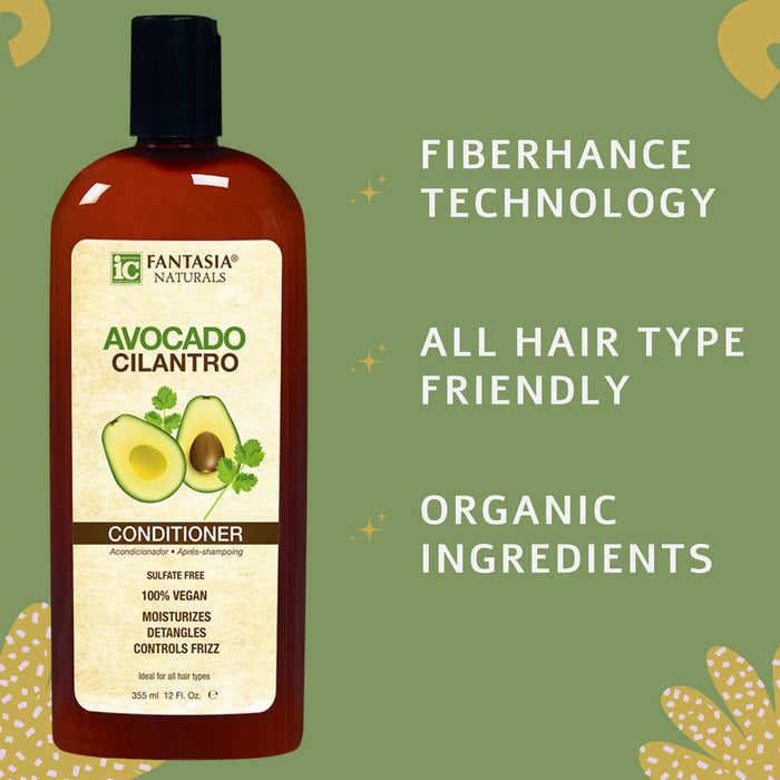 Fantasia Avocado & Cilantro Conditioner, 12 Oz.
