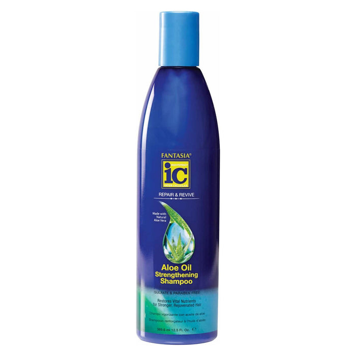 Fantasia IC Repair & Revive Aloe Oil Strengthening Shampoo 12.5 Oz.