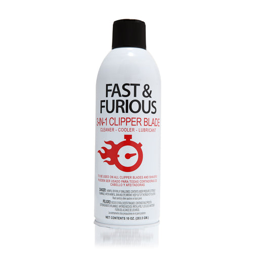 Fast & Furious 3 In 1 Clipper Blade Spray Clean Cool Lube 10oz