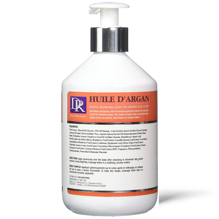 DR Luxury Hand Body Lotion Argan 16.8 Oz.