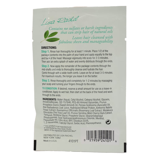 Lisa Rachel Conditioner Cleanser with Tea Tree Oil Avocado, 0.6 Oz.