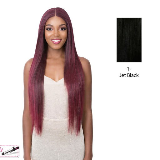 13"X6" Synthetic Hair Frontal Swiss Lace Wig Desiree,Black