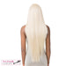 13"X6" Synthetic Hair Frontal Swiss Lace Wig Desiree,Platinum blonde