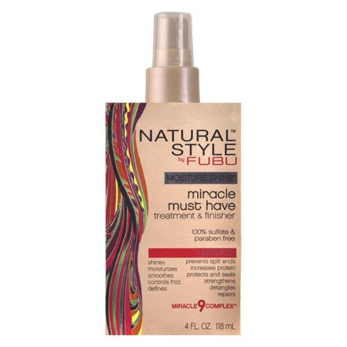 Fubu Natural Style Moisture Shine Miracle Must Have Treatment 4 Oz