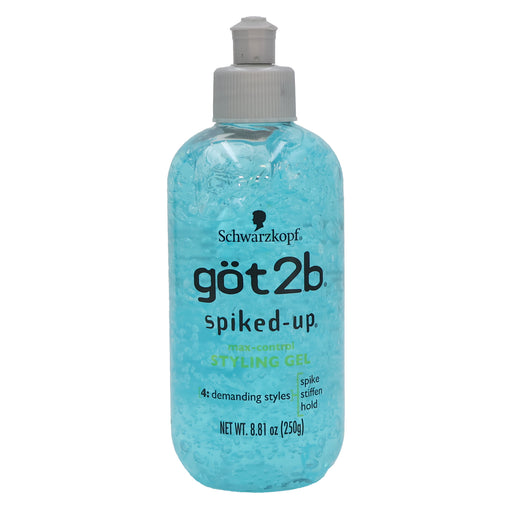 Got 2B Me Hair Spikedup Max Control Styling Gel, 8.5 Oz.