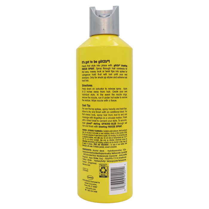 Got2b Glued Blasting Freeze Spray, 12 Oz.
