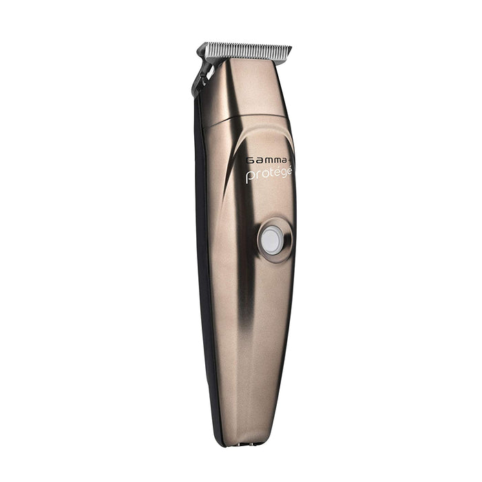 GAMM Protege Rechargeable Cordless Trimmer, 3 Guards, Stainless Steel Blades, Matte Metallic Gunmetal