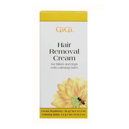 Gigi Hair Removal Cream With Balm For Bikini Legs 2/0.5 Oz