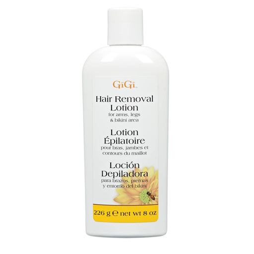 Gigi Hair Removal Lotion for Arms Legs and Bikini 8 Oz