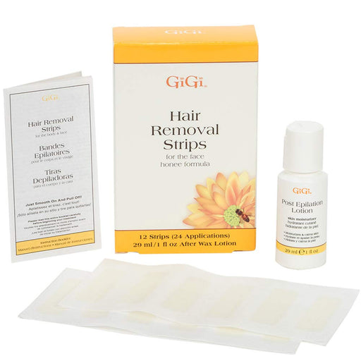 Gigi Hair Removal Strips, For The Face 1 Oz