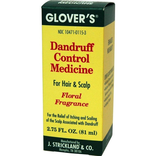 Glover's Dandruff Control Medicine, Floral Fragrance, 2.75 Oz.