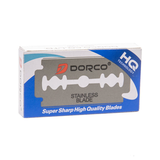 Dorco St300 Platinum Extra Double Edge Razor Blades, Silver, 10/PK