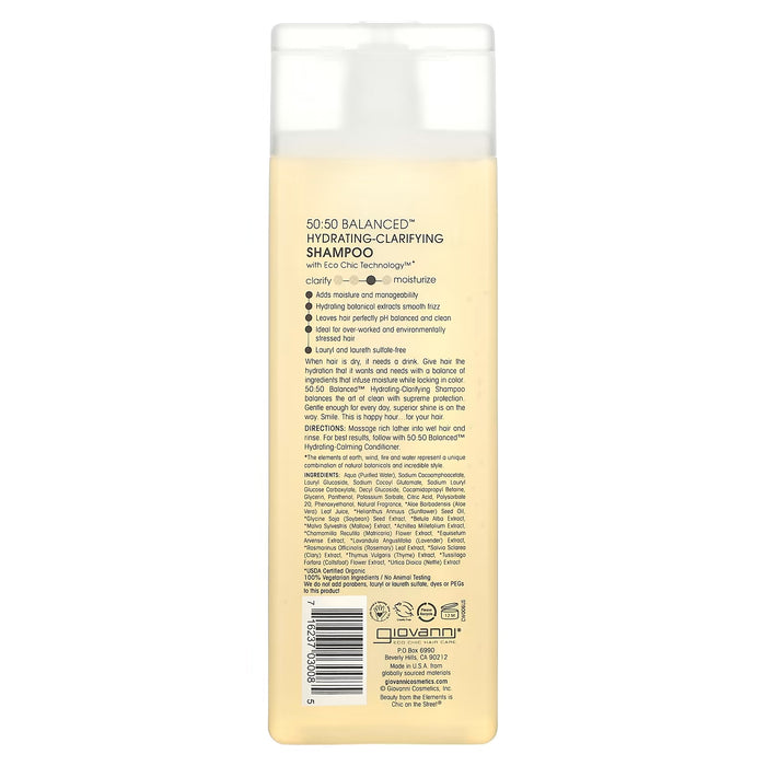 Giovanni Eco Chic Balanced Hydrating Shampoo, 8.5 Oz.