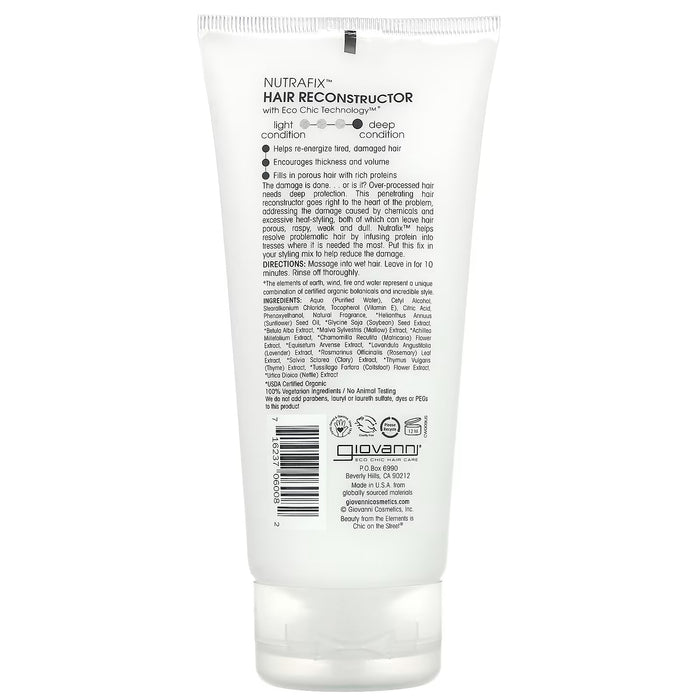 Giovanni Eco Chic Nutrafix Hair Reconstructor, 6.8 Oz.