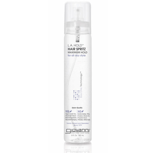 Giovanni Eco Chic Hair Care Hair Spritz Maximum Hold, 5 Oz.