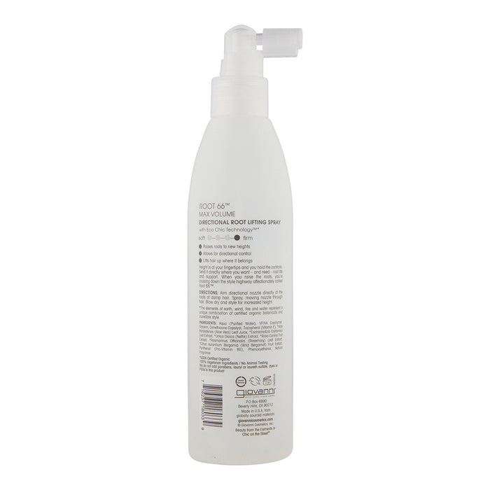 Giovanni Eco Chic Root 66 Max Volume Lifting Spray, 8.5 Oz.